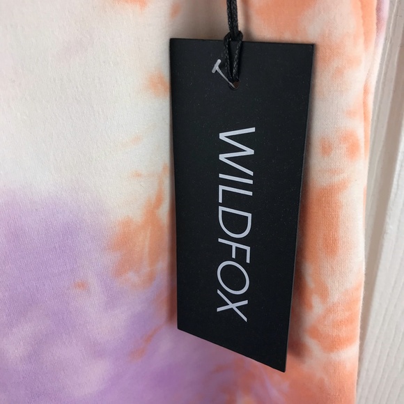 Wildfox Sherbert Wash Jogger Sweatpants Tie Dye - Picture 2 of 4